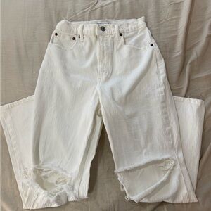 Abercrombie ultra high rise curve love jeans
